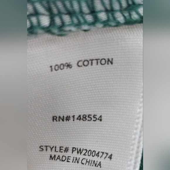 Green Corduroy Women's Shorts - Picture 7 of 7